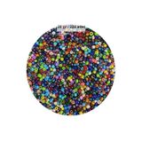 Mbb E-Ticaret Karışık Renk 4 Mm Yaklaşık 220 Adet/20 Gram Cam Boncuk Oya Yazma Bileklik Ve Kolye