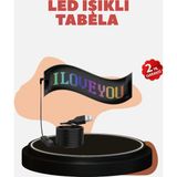Mbb E-Ticaret Kayan Yazı Destekli Rgb LED Reklam Paneli USB ile Kolay Kurulumlu