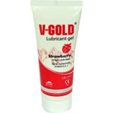 Mbb E-Ticaret Kayganlaştırıcı Jel Çilekli Su Bazlı 100 ml Strawberry Lubricant Gel - 1 Adet
