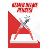Mbb E-Ticaret Kemer Delme Pensesi 6 Farklı Boyutta Kemer Delici Ev Deri Kemer