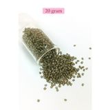 Mbb E-Ticaret Kesme Cam Boncuk 2mm - 20 Gram - Mat Asker Yeşili -BNC317