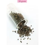 Mbb E-Ticaret Kesme Cam Boncuk 2mm - 20 Gram - Mat Kahverengi -bnc348