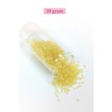 Mbb E-Ticaret Kesme Cam Boncuk 2mm - 20 Gram - Şeffaf Sarı -BNC303