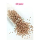 Mbb E-Ticaret Kesme Cam Boncuk 2mm - 60 Gram - Açık Kahverengi - Bnc379