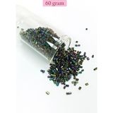 Mbb E-Ticaret Kesme Cam Boncuk 2mm - 60 Gram - Parlak Alacalı - Bnc352