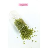 Mbb E-Ticaret Kesme Cam Boncuk 2mm - 60 Gram - Şeffaf Çimen Yeşili - Bnc393