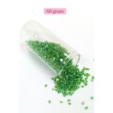 Mbb E-Ticaret Kesme Cam Boncuk 2mm - 60 Gram - Şeffaf Yeşil - Bnc355