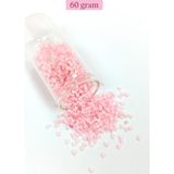 Mbb E-Ticaret Kesme Cam Boncuk 2mm - 60 Gram - Şeker Pembe - Bnc398