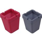 Mbb E-Ticaret Kullan At Kokusuz Kare Ikili Set Küllük Ev/Ofis/Araç 10X8X8 Cm