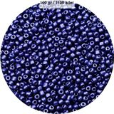Mbb E-Ticaret Lacivert Renk 4 Mm Yaklaşık 1100 Adet / 100 Gram Cam Boncuk Oya Yazma Bileklik Ve Kolye