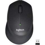 Mbb E-Ticaret Logıtech M330 Kablosuz Sessiz USB Optik Mouse Siyah 910-004909