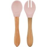 Mbb E-Ticaret Mama Kaşığı ve Çatal Seti Pinky Pink