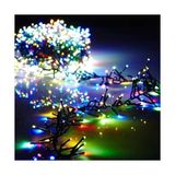 Mbb E-Ticaret Mey Ithalat® 10M 100 LED Pilli 2 Kademeli Rgb Işık Siyah Kablo