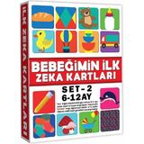 Mbb E-Ticaret Mey Ithalat® 2205 Eğitici Kartlar 6-12 Ay Zeka Kartları