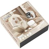 Mbb E-Ticaret Mey Ithalat® K32 Kombo 7 Adet Kordon Akıllı Saat Airpods Kulaklık Kafa Üstü Kablosuz Kulaklık Set - Beyaz - Çok Renkli