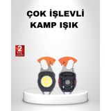 Mbb E-Ticaret Mini LED Anahtarlık Fener – Şişe Açacağı, Tornavida, Düdük ve USB Şarj Özellikli