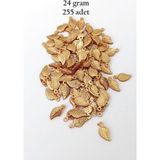 Mbb E-Ticaret Oya Abiye Bileklik Kolye Pleksi Metalik Plastik Pul Altın Renk 24 Gram 255 Adet - Bnc546
