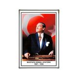 Mbb E-Ticaret Panda Atatürk Portresi 50X70 Metal Çerçeve PAN415