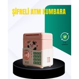 Mbb E-Ticaret Pembe Şifreli Eğitici ATM Kasa Çocuk Kumbarası