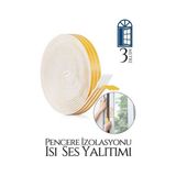 Mbb E-Ticaret Pencere Ses Isı Yalıtım Sünger Bant 3 Metre 718901