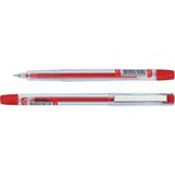 Mbb E-Ticaret Pensan 6405 My-Kıng Gel Kırmızı Kalem Metal Klips-(***9 Adet***)