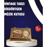 Mbb E-Ticaret Piyano Tasarım Müzik Kutusu Balerin Figürü ve Takı Bölmeli