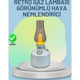Mbb E-Ticaret Renkli Led Işıklı Retro Gaz Lambası Aroma Terapi Mist Maker