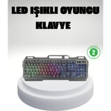 Mbb E-Ticaret Rgb Işıklı Oyuncu Klavye Mouse Seti – Türkçe Q, Ayarlanabilir Dpı, Ergonomik ve Dayanıklı Tasarım