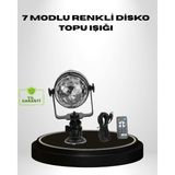 Mbb E-Ticaret Ritme Duyarlı LED Disko Topu – Renkli Işık Gösterili Parti Lambası