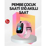 Mbb E-Ticaret S10 Çocuk Akıllı Saati Konum Geçmişi ve Alarm Fonksiyonlu