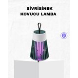 Mbb E-Ticaret Şarjlı Mor Işıklı Sivrisinek Öldürücü Lamba – Sessiz ve Kimyasal Içermez