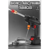 Mbb E-Ticaret Şarjlı Oto Yıkama Tabancası Su Basınçlı Hazneli Bataryalı