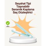 Mbb E-Ticaret Seramik Kaplamalı, Saç Hasarını Azaltan Kısa Saçlara Uygun Bukle Maşası
