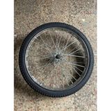 Mbb E-Ticaret Seyyar Tezgah Araba Tekerleği 65 cm - Telli Jant (Jant Boyu:50 Cm)