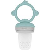 Mbb E-Ticaret Silikon Püre Meyve Sebze Emziği Aqua Green / Powder Grey