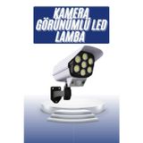 Mbb E-Ticaret Solar Bahçe Lambası Uzaktan Kumandalı Kamera Görünümlü Hareket Sensörlü