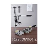 Mbb E-Ticaret Tezgah Üstü Matkap Standı + Tezgah Mengenes Seti