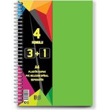 Mbb E-Ticaret U-Deep Pp Kapak Ayraçlı Defter 3+1 100YP*48-(***3 Adet***)