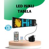 Mbb E-Ticaret USB Destekli LED Mağaza Tabelası – Renkli Rgb Kayan Yazı Paneli