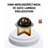 Mbb E-Ticaret USB Mini Hava Nemlendirici ve Projeksiyon Lamba – Taşınabilir, Sessiz, Dekoratif Aromaterapi Cihazı