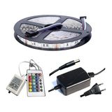 Mbb E-Ticaret Winboss 5mt Rgb Şerit LED Slikonlu Adaptör Uzaktan Kumanda Tak Çalıştır