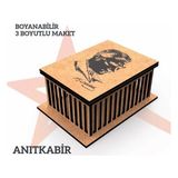Mbb E-Ticaret Yıldızlar Ahşap 3D Ahşap Boyanabilir Maket Anıtkabir Bym-07