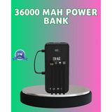 Mbb E-Ticaret Yüksek Kapasite Taşınabilir Şarj Aleti Çoklu Kablo Çıkışlı