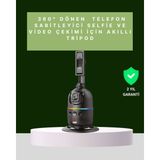 Mbb E-Ticaret Yüz Takipli 360° Akıllı Gimbal Telefon ve Aksiyon Kamera Uyumlu