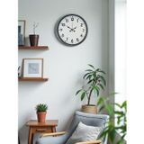Mbb E-Ticaret Zentime 36 Cm Gri Dekoratif Duvar Saati