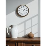 Mbb E-Ticaret Zentime 36 Cm Kahverengi Dekoratif Duvar Saati