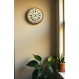 Mbb E-Ticaret Zentime 36 Cm Turuncu Dekoratif Duvar Saati