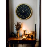 Mbb E-Ticaret Zentime 40 Cm Gold Lüks Duvar Saati