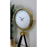 Mbb E-Ticaret Zentime Gold 24 Saat Göstergeli Özel Tasarım Tripod Ayaklı Saat