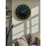 Mbb E-Ticaret Zentime Vintage 40 Cm Metal Modern Duvar Saati
